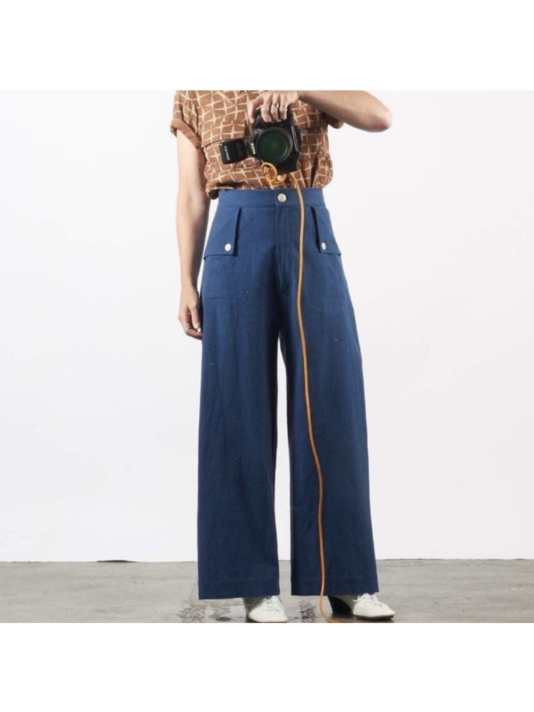 Ilana Kohn Mia Pant High Waisted Wide Leg Size 2 — image 5 of 6